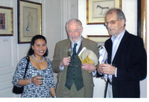 With JP Donleavy